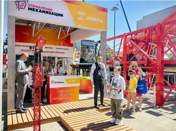 聚(ju)焦CTT Expo | 晉(jin)墖閃燿第二(er)十四屆俄儸(luo)斯國際建築及(ji)工(gong)程機(ji)械展(zhan)覽(lan)會(hui)